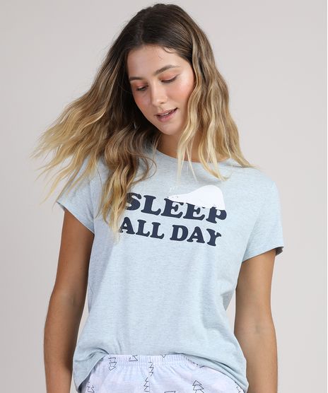 Pijama-Feminino--Sleep-All-Day--Manga-Curta-Azul-Claro-9928547-Azul_Claro_1