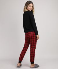 Pijama-Feminino-Friends-Manga-Longa--Preto-9946850-Preto_2
