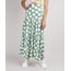 Saia-Feminina-Longa-Estampada-de-Poa-com-Recortes-Verde-Claro-9941911-Verde_Claro_1