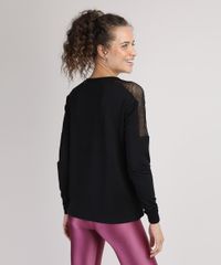 Blusao-de-Moletom-Feminino-com-Recorte-em-Tela-Preto-9794343-Preto_2