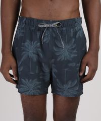 Short-Masculino-Estampado-de-Coqueiros-com-Bolso-Verde-Escuro-9863756-Verde_Escuro_1