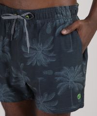 Short-Masculino-Estampado-de-Coqueiros-com-Bolso-Verde-Escuro-9863756-Verde_Escuro_3