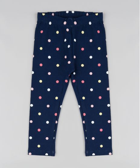 Calca-Legging-Infantil-Estampada-de-Poa-Azul-Marinho-9943370-Azul_Marinho_1
