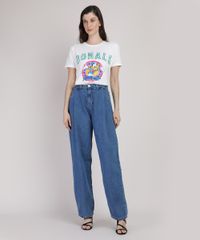 T-Shirt-Feminina-Mindset-Pato-Donald-Manga-Curta-Decote-Redondo-Off-White-9947388-Off_White_3
