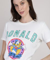 T-Shirt-Feminina-Mindset-Pato-Donald-Manga-Curta-Decote-Redondo-Off-White-9947388-Off_White_4