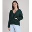 Cardigan-de-Trico-Feminino-Mindset-Oversized-com-Bolsos-Decote-V-Verde-Escuro-9950753-Verde_Escuro_1