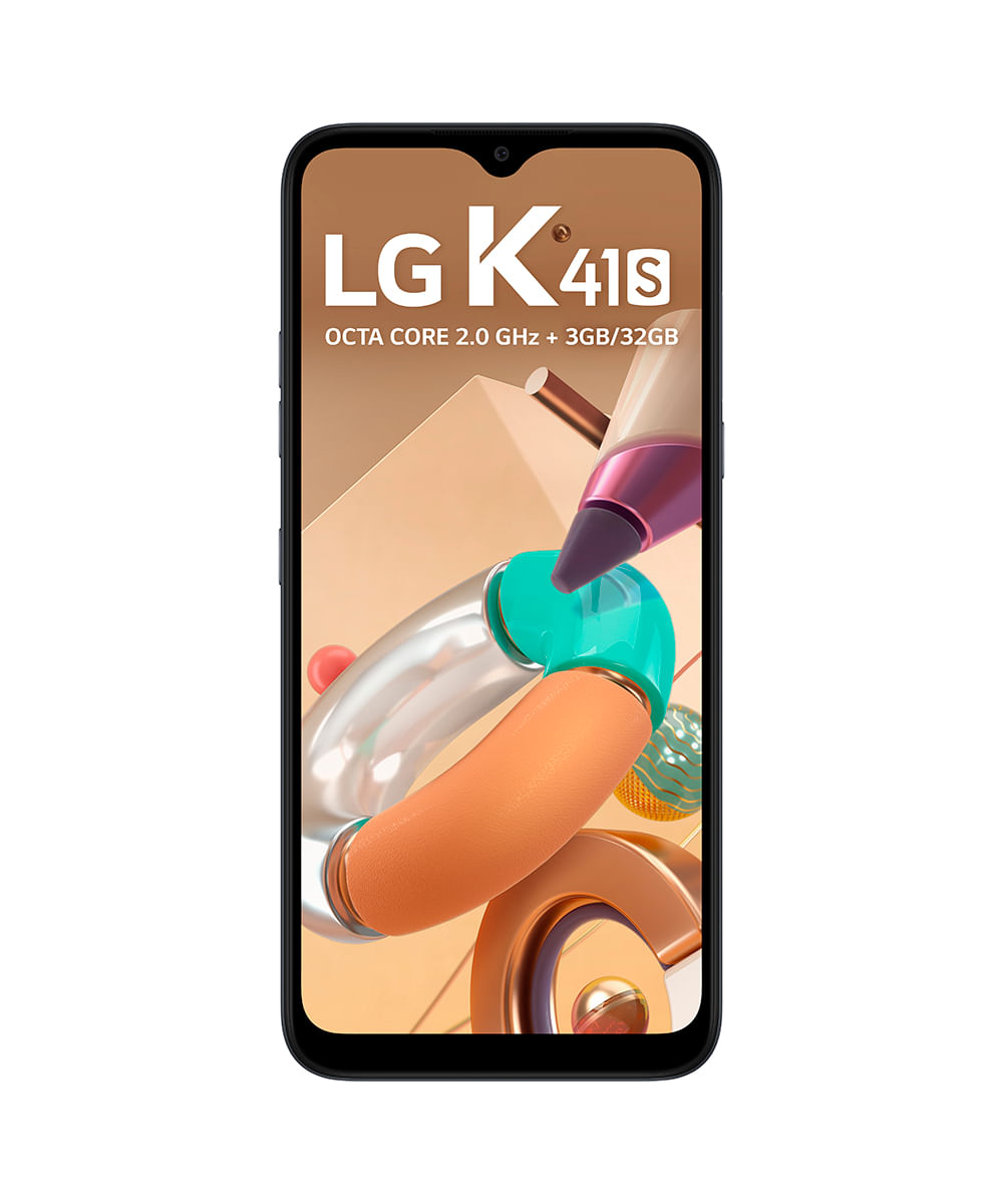 Smartphone LG LMK410BMW K41S 32GB Titânio