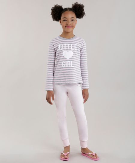 Pijama-Listrado--Little-Girl--Rosa-Claro-8677539-Rosa_Claro_1 Pijama-Listrado--Little-Girl--Rosa-Claro-8677539-Rosa_Claro_1
