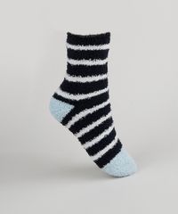 Kit-de-2-Meias-de-Inverno-Femininas-Cano-Alto-Chenille-Multicor-9837829-Multicor_2
