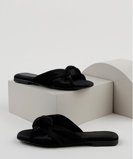 Rasteirinha-Feminina-Oneself-com-No-Preta-9952239-Preto_1