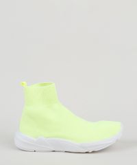 Tenis-Meia-Masculino-Oneself-Cano-Alto-Knit-Amarelo-Neon-9946330-Amarelo_Neon_2