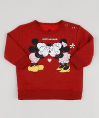 Blusao-de-Moletom-Infantil-Mickey-e-Minnie-Decote-Redondo-Vermelho-9948044-Vermelho_1