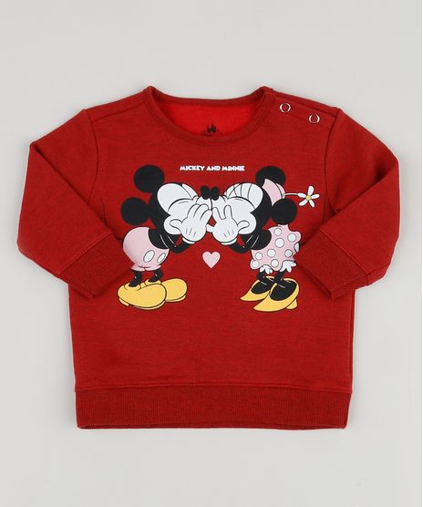 Blusao-de-Moletom-Infantil-Mickey-e-Minnie-Decote-Redondo-Vermelho-9948044-Vermelho_1