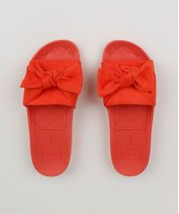 Chinelo-Slide-Feminino-Moleca-com-Laco-em-Suede-Laranja-9952629-Laranja_2