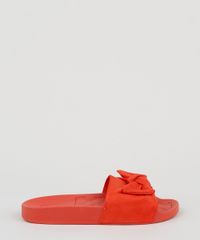 Chinelo-Slide-Feminino-Moleca-com-Laco-em-Suede-Laranja-9952629-Laranja_5