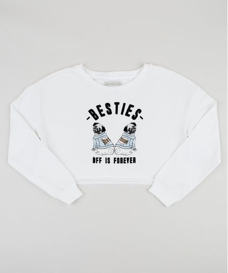 Blusao-de-Moletom-Juvenil-Cropped-Cachorros--Besties--Decote-Redondo-Off-White-9944980-Off_White_1