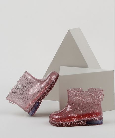 Bota-Galocha-Infantil-Baby-Club-com-Glitter-e-Luz-Vermelha-9952207-Vermelho_1
