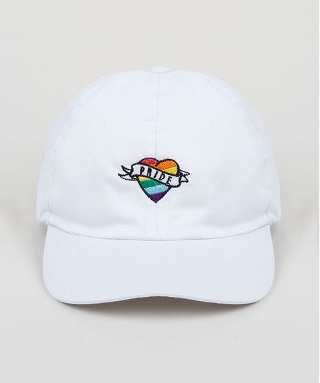 Bone-Masculino-Aba-Curva--Pride---Branco-9946711-Branco_1