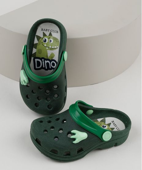 Babuche-Infantil-Baby-Club-Dinossauros-Verde-Escuro-9952212-Verde_Escuro_1