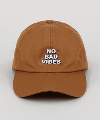 Bone-Masculino-Aba-Curva--No-Bad-Vibes---Caramelo-9946716-Caramelo_1