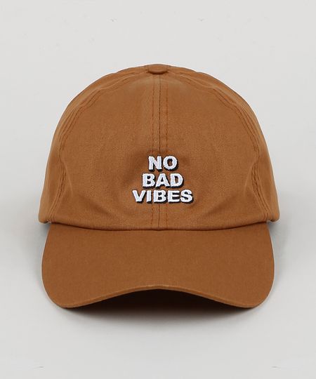 Bone-Masculino-Aba-Curva--No-Bad-Vibes---Caramelo-9946716-Caramelo_1