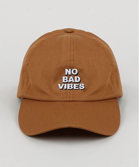 Bone-Masculino-Aba-Curva--No-Bad-Vibes---Caramelo-9946716-Caramelo_1