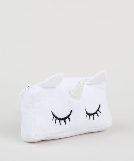 Necessaire-Feminina-Unicornio-com-Bordado-e-Orelha-Branca-9949221-Branco_1