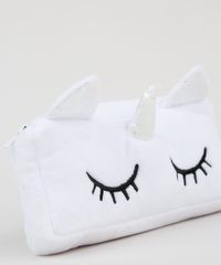 Necessaire-Feminina-Unicornio-com-Bordado-e-Orelha-Branca-9949221-Branco_3