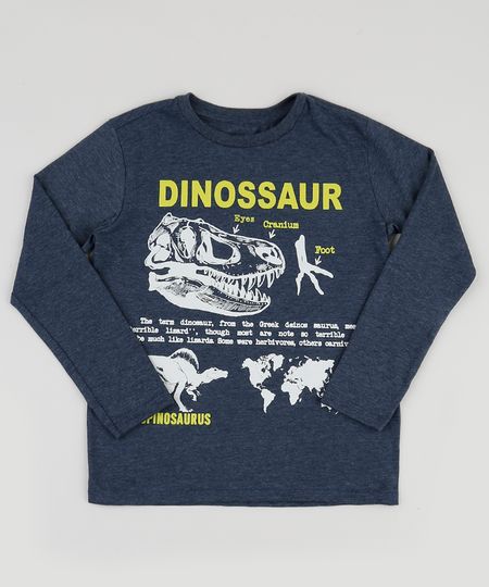 Camiseta-Infantil-Dinossauros-Manga-Longa-Azul-Marinho-9943391-Azul_Marinho_1