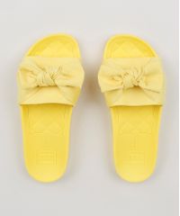 Chinelo-Slide-Feminino-Moleca-com-Laco-em-Suede-Amarelo-9952631-Amarelo_2