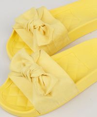 Chinelo-Slide-Feminino-Moleca-com-Laco-em-Suede-Amarelo-9952631-Amarelo_3