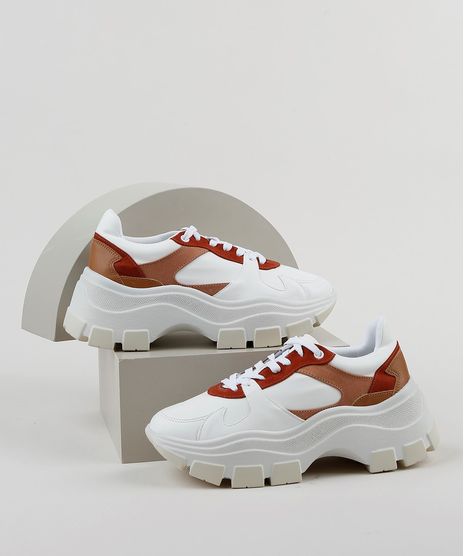 Tenis-Feminino-Oneself-Sneaker-Chunky-com-Recortes-Branco-9948129-Branco_1