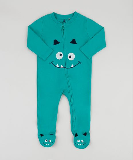 Macacao-Infantil-Monstrinho-Manga-Longa-com-Pezinho-Verde-9849584-Verde_1