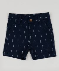 Bermuda-de-Sarja-Infantil-Alfaiatada-Estampada-de-Flechas-Azul-Escuro-9945182-Azul_Escuro_1