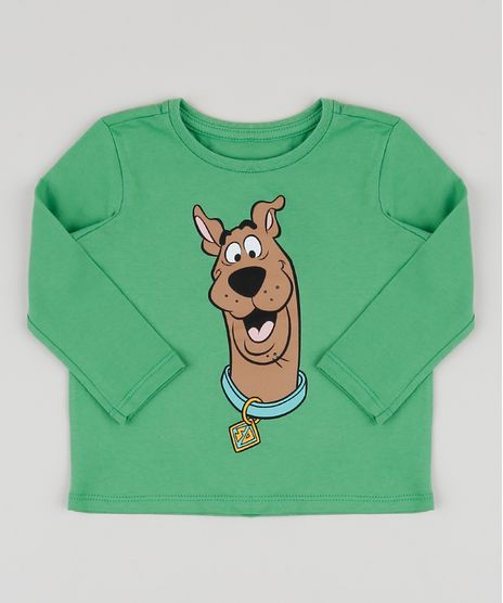 Camiseta-Infantil-Scooby-Doo-Manga-Longa-Verde-9951850-Verde_1