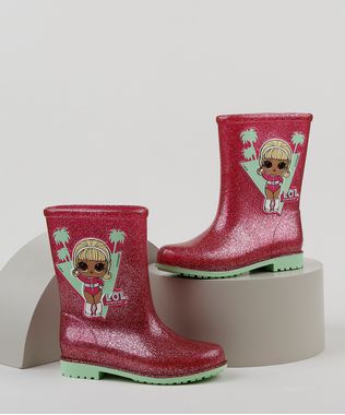 Bota-Galocha-Infantil-Grendene-Lol-Surprise-com-Glitter-Pink-9948730-Pink_1