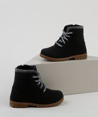 Bota-Coturno-Infantil-Baby-Club-com-Recorte-em-Moletom-Preta-9926412-Preto_1