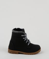 Bota-Coturno-Infantil-Baby-Club-com-Recorte-em-Moletom-Preta-9926412-Preto_2