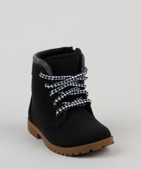 Bota-Coturno-Infantil-Baby-Club-com-Recorte-em-Moletom-Preta-9926412-Preto_3