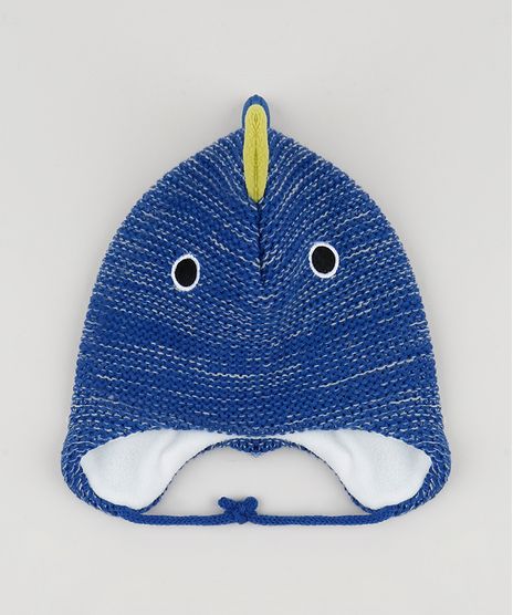 Gorro-de-Trico-Infantil-Dinossauro-Azul-Marinho-9785291-Azul_Marinho_1