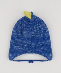 Gorro-de-Trico-Infantil-Dinossauro-Azul-Marinho-9785291-Azul_Marinho_2