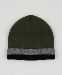 Gorro-de-Trico-Infantil-com-Listras-Verde-Escuro-9785359-Verde_Escuro_2