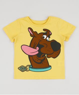Camiseta-Infantil-Scooby-Doo-Manga-Curta-Amarela-9944607-Amarelo_1