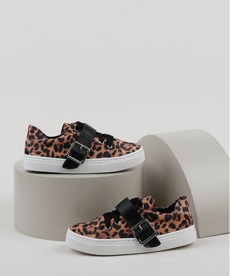 Tenis-Infantil-Palomino-Estampada-Animal-Print-Onca-Bege-Escuro-9952552-Bege_Escuro_1