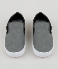 Tenis-Slip-On-Masculino-Ollie-Cinza-Mescla-9841683-Cinza_Mescla_5 Tenis-Slip-On-Masculino-Ollie-Cinza-Mescla-9841683-Cinza_Mescla_5