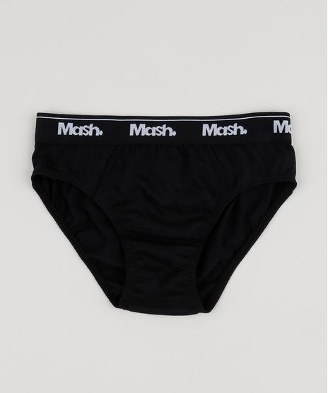 Cueca-Infantil-Mash-Slip-Preta-9950918-Preto_1