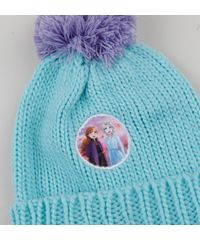 Gorro-de-Trico-Infantil-Frozen-com-Pompom-Azul-Claro-9785480-Azul_Claro_3