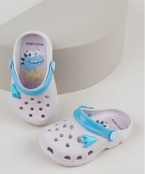 Babuche-Infantil-Baby-Club-Dinossauros-Cinza-Claro-9952211-Cinza_Claro_1