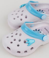 Babuche-Infantil-Baby-Club-Dinossauros-Cinza-Claro-9952211-Cinza_Claro_6