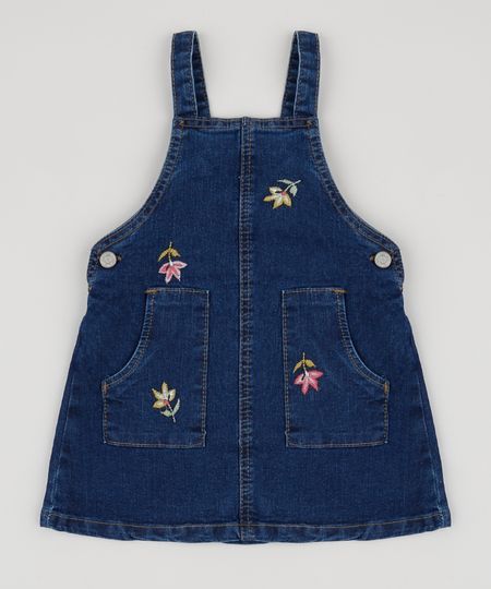 Salopete-Jeans-Infantil-com-Bordado-Azul-Escuro-9944061-Azul_Escuro_1 Salopete-Jeans-Infantil-com-Bordado-Azul-Escuro-9944061-Azul_Escuro_1